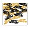 Beistle Happy New Year Fanci-Fetti - Black And Golden - 12 Pack